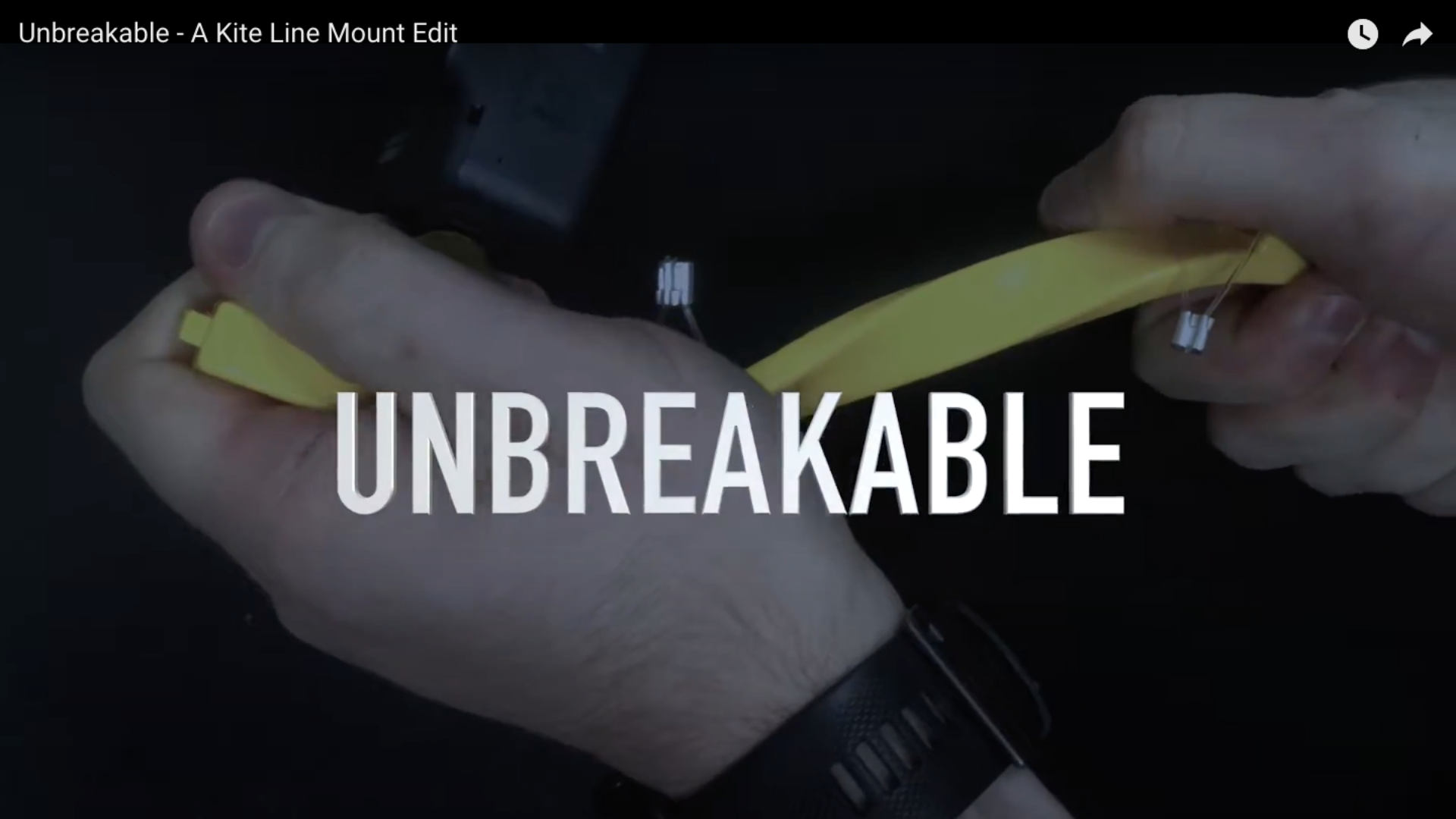 Load video: The Kite Line Mount - Unbreakable