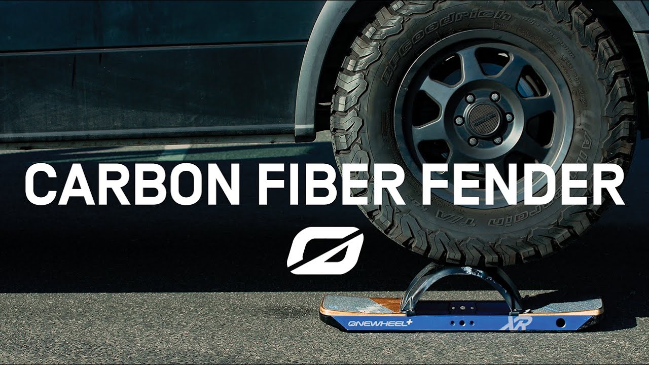 Load video: Onewheel XR Carbon Fiber Fender