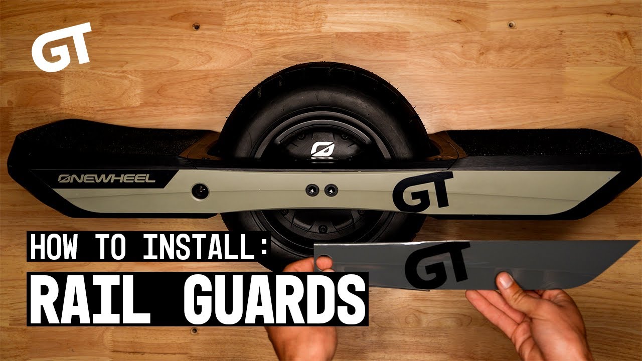 Load video: Onewheel GT Rail Guards | Kuwait