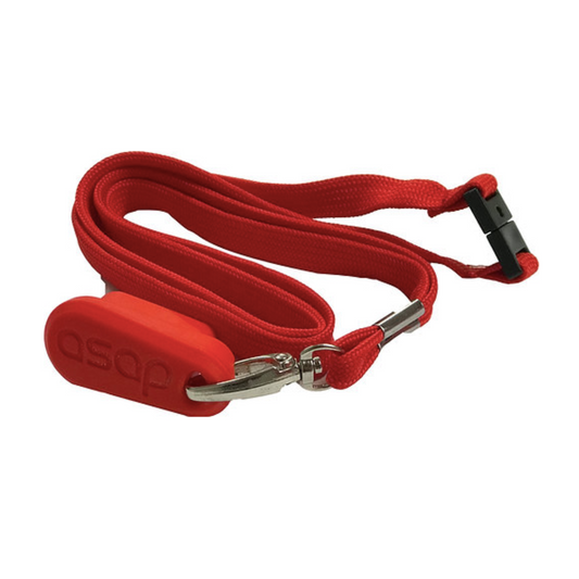 Red charging key fob